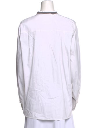 Fabiana Filippi Mock Neck Long Sleeve Tunic