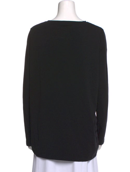 Fabiana Filippi Bateau Neckline Long Sleeve Top