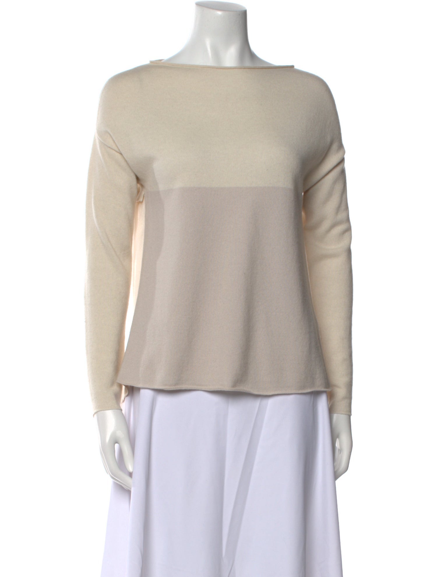 Fabiana Filippi Cashmere Bateau Neckline Sweater