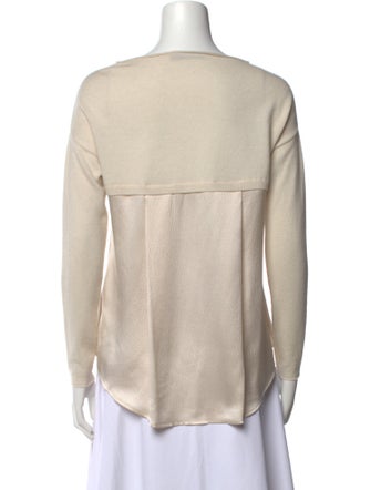 Fabiana Filippi Cashmere Bateau Neckline Sweater