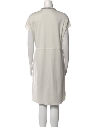 Fabiana Filippi Crew Neck Knee-Length Dress