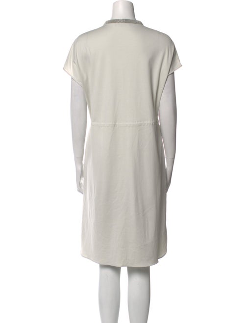 Fabiana Filippi Crew Neck Knee-Length Dress
