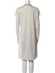 Fabiana Filippi Crew Neck Knee-Length Dress