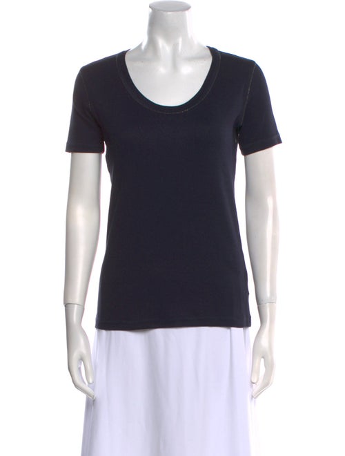 Fabiana Filippi Scoop Neck Short Sleeve T-Shirt