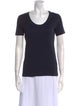 Fabiana Filippi Scoop Neck Short Sleeve T-Shirt