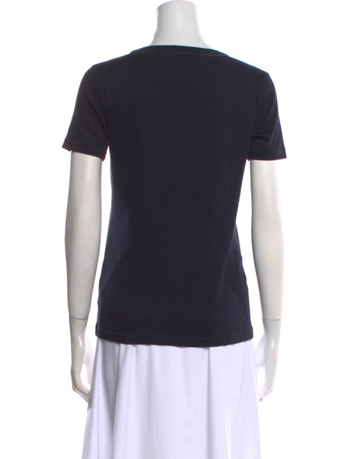 Fabiana Filippi Scoop Neck Short Sleeve T-Shirt