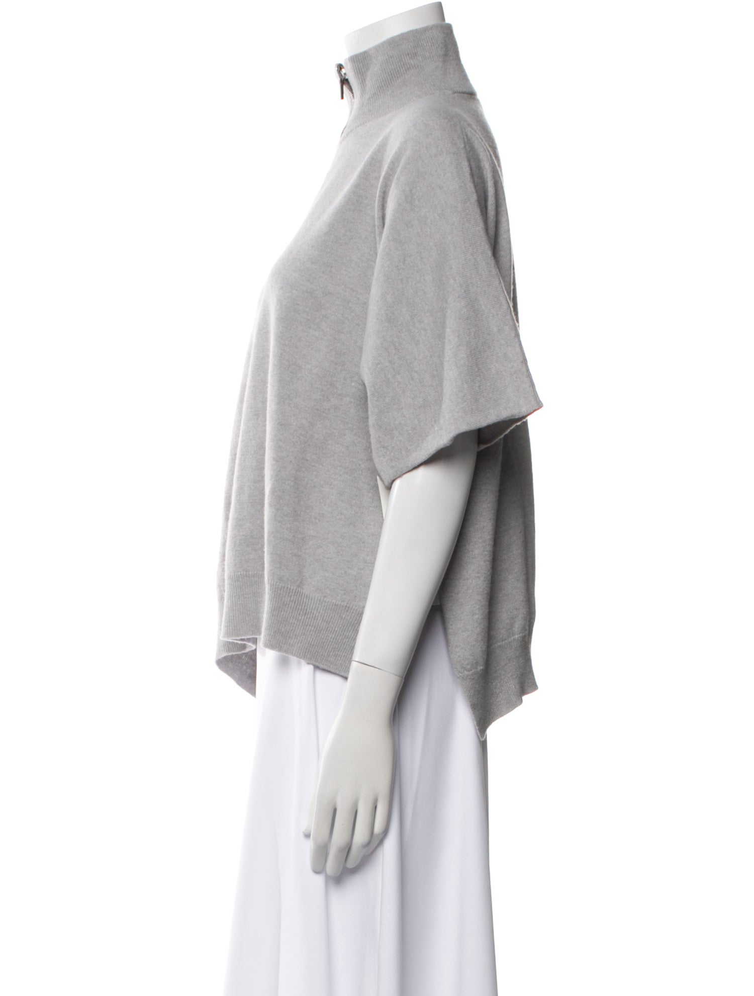 Fabiana Filippi Merino Wool Mock Neck Sweater