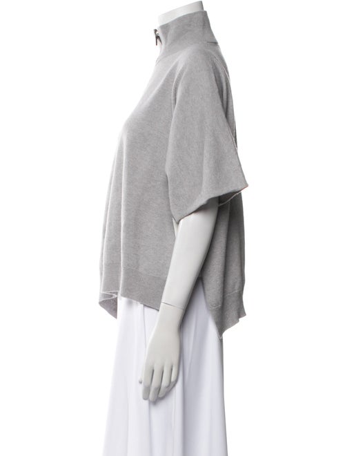 Fabiana Filippi Merino Wool Mock Neck Sweater