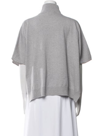 Fabiana Filippi Merino Wool Mock Neck Sweater