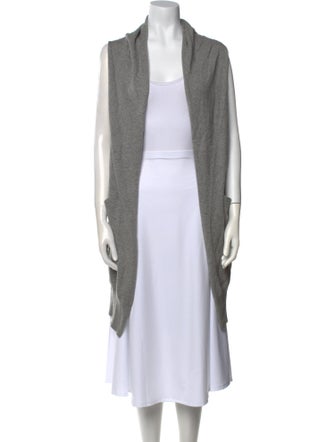 Fabiana Filippi Merino Wool Open Front Sweater