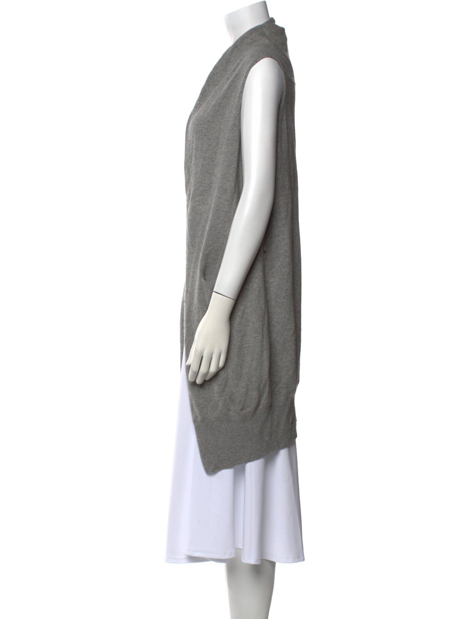 Fabiana Filippi Merino Wool Open Front Sweater