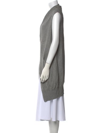 Fabiana Filippi Merino Wool Open Front Sweater