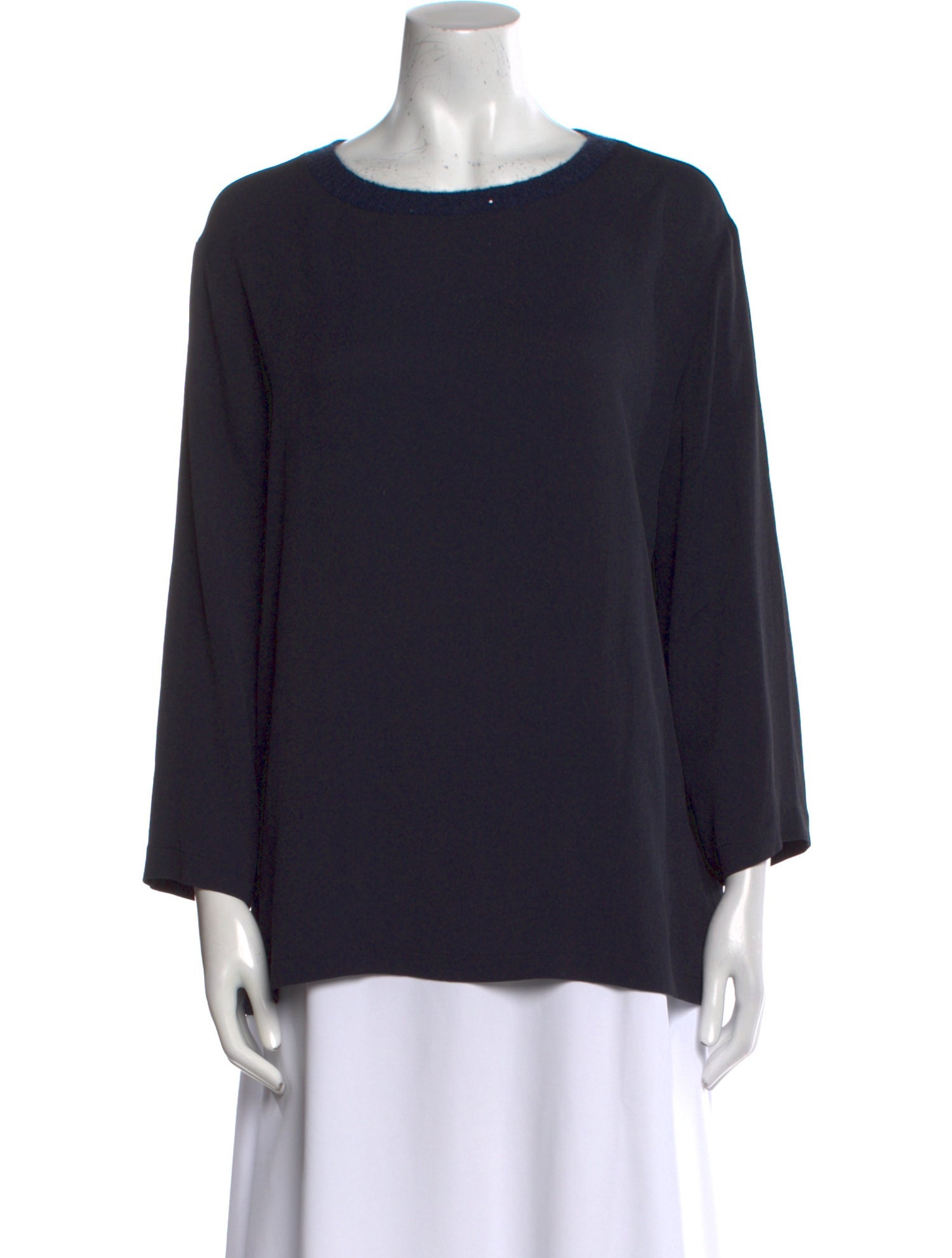 Fabiana Filippi Virgin Wool Scoop Neck Sweatshirt