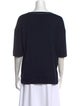 Fabiana Filippi Scoop Neck Three-Quarter Sleeve Sweatshirt