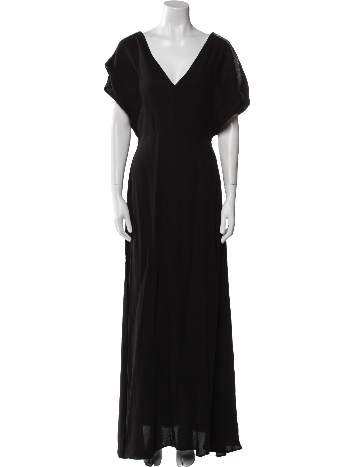 Fabiana Filippi V-Neck Long Dress