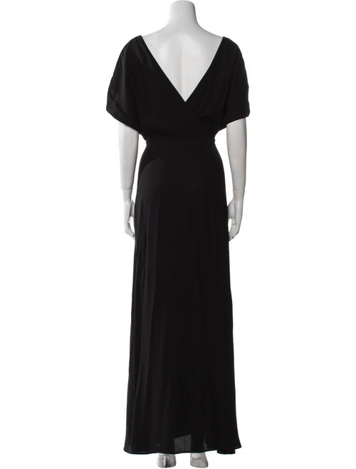 Fabiana Filippi V-Neck Long Dress