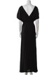 Fabiana Filippi V-Neck Long Dress