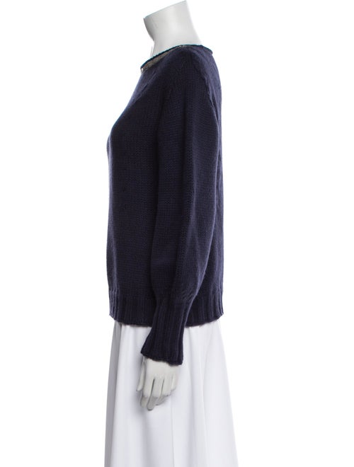 Fabiana Filippi Merino Wool Bateau Neckline Sweater