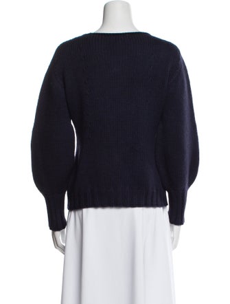 Fabiana Filippi Merino Wool Bateau Neckline Sweater