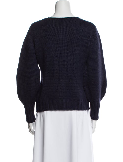 Fabiana Filippi Merino Wool Bateau Neckline Sweater