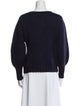 Fabiana Filippi Merino Wool Bateau Neckline Sweater