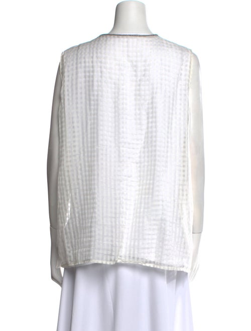 Fabiana Filippi V-Neck Sleeveless Tunic