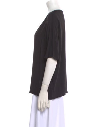 Fabiana Filippi V-Neck Short Sleeve T-Shirt