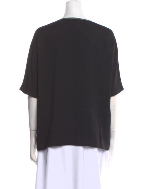 Fabiana Filippi V-Neck Short Sleeve T-Shirt