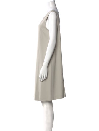 Fabiana Filippi Bateau Neckline Mini Dress