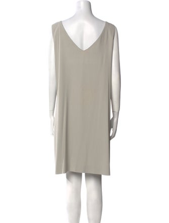 Fabiana Filippi Bateau Neckline Mini Dress