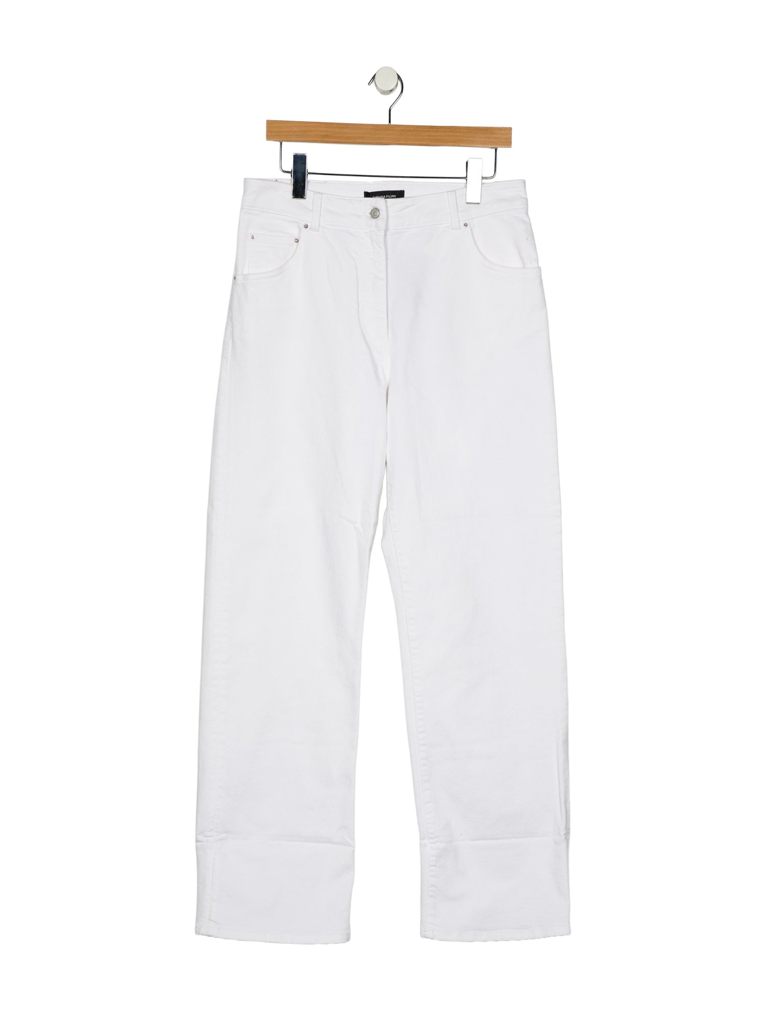 Fabiana Filippi High-Rise Wide Leg Jeans