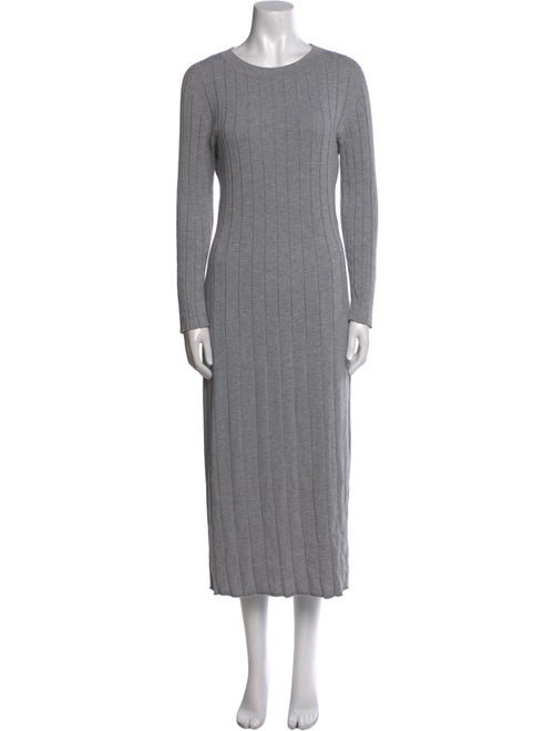 Fabiana Filippi Crew Neck Long Dress