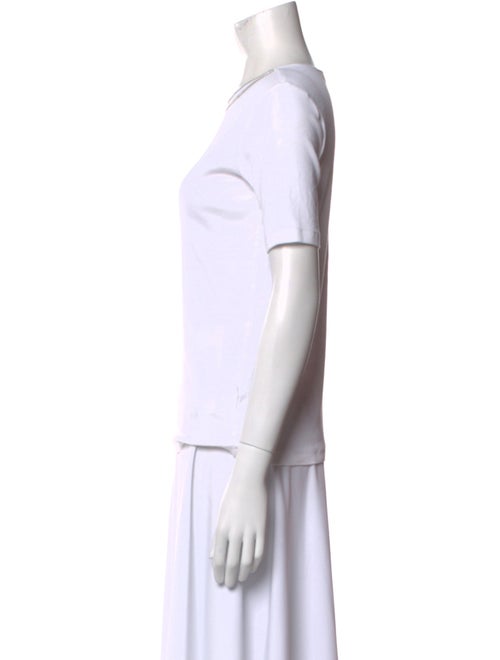 Fabiana Filippi Bateau Neckline Short Sleeve T-Shirt