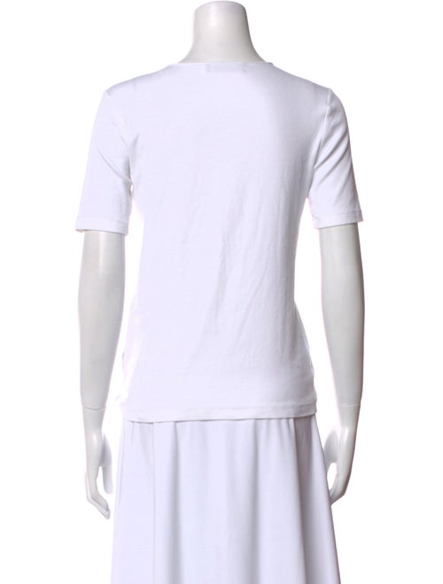 Fabiana Filippi Bateau Neckline Short Sleeve T-Shirt