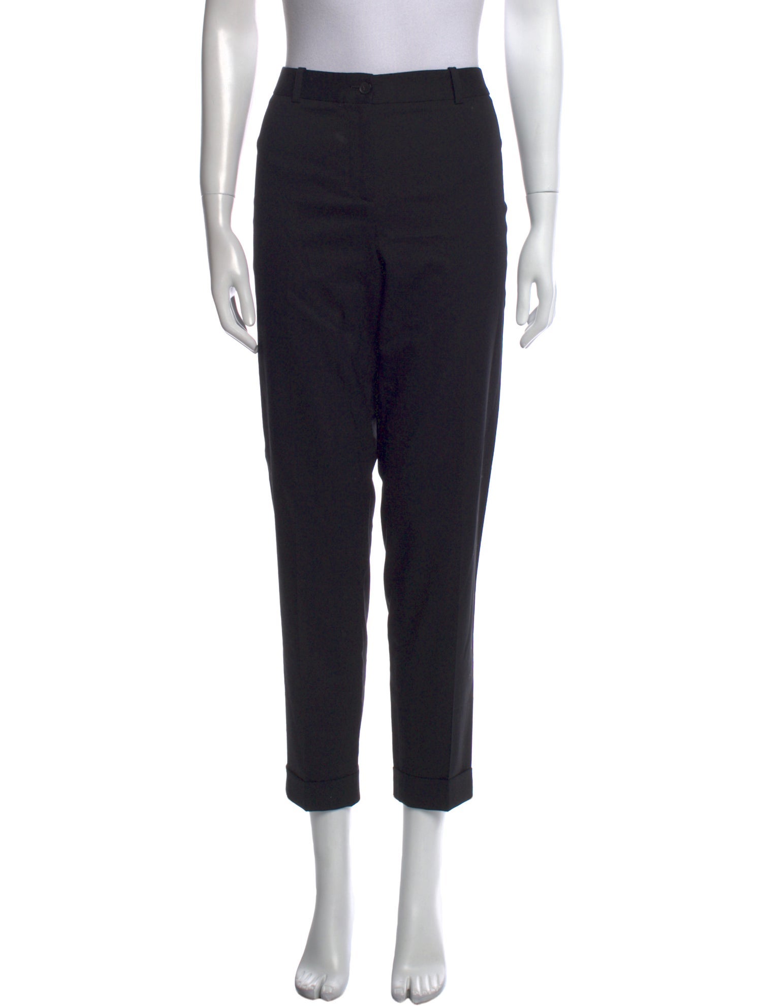 Fabiana Filippi Virgin Wool Straight Leg Pants