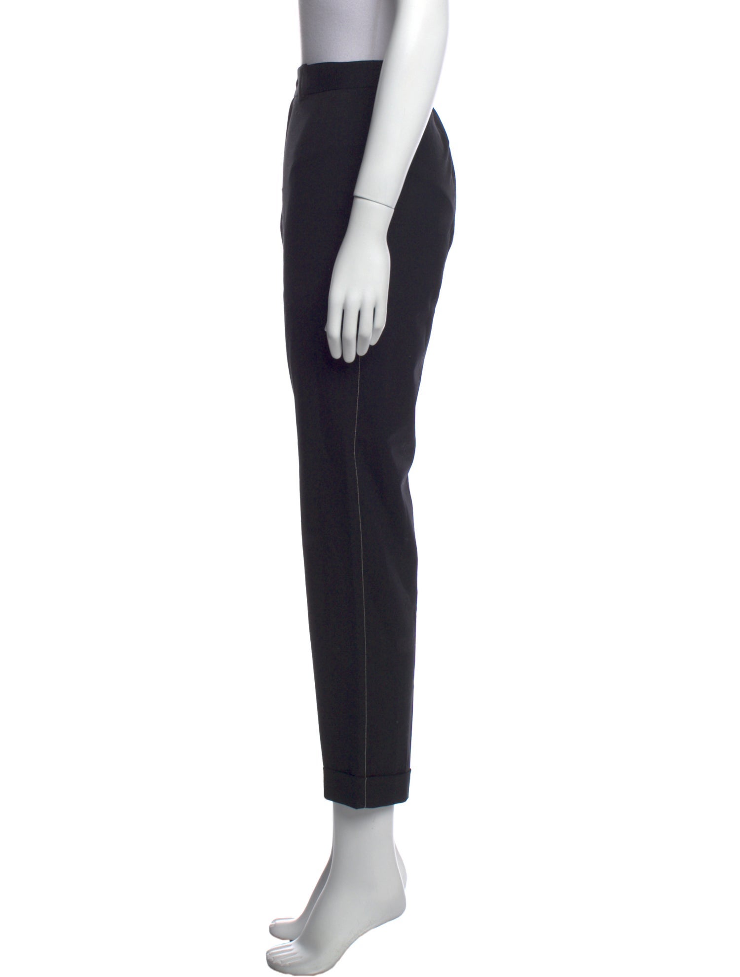 Fabiana Filippi Virgin Wool Straight Leg Pants
