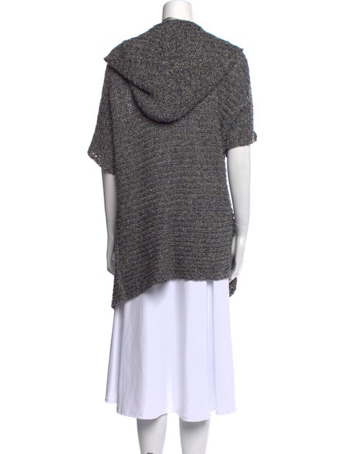 Fabiana Filippi Linen Open Front Sweater