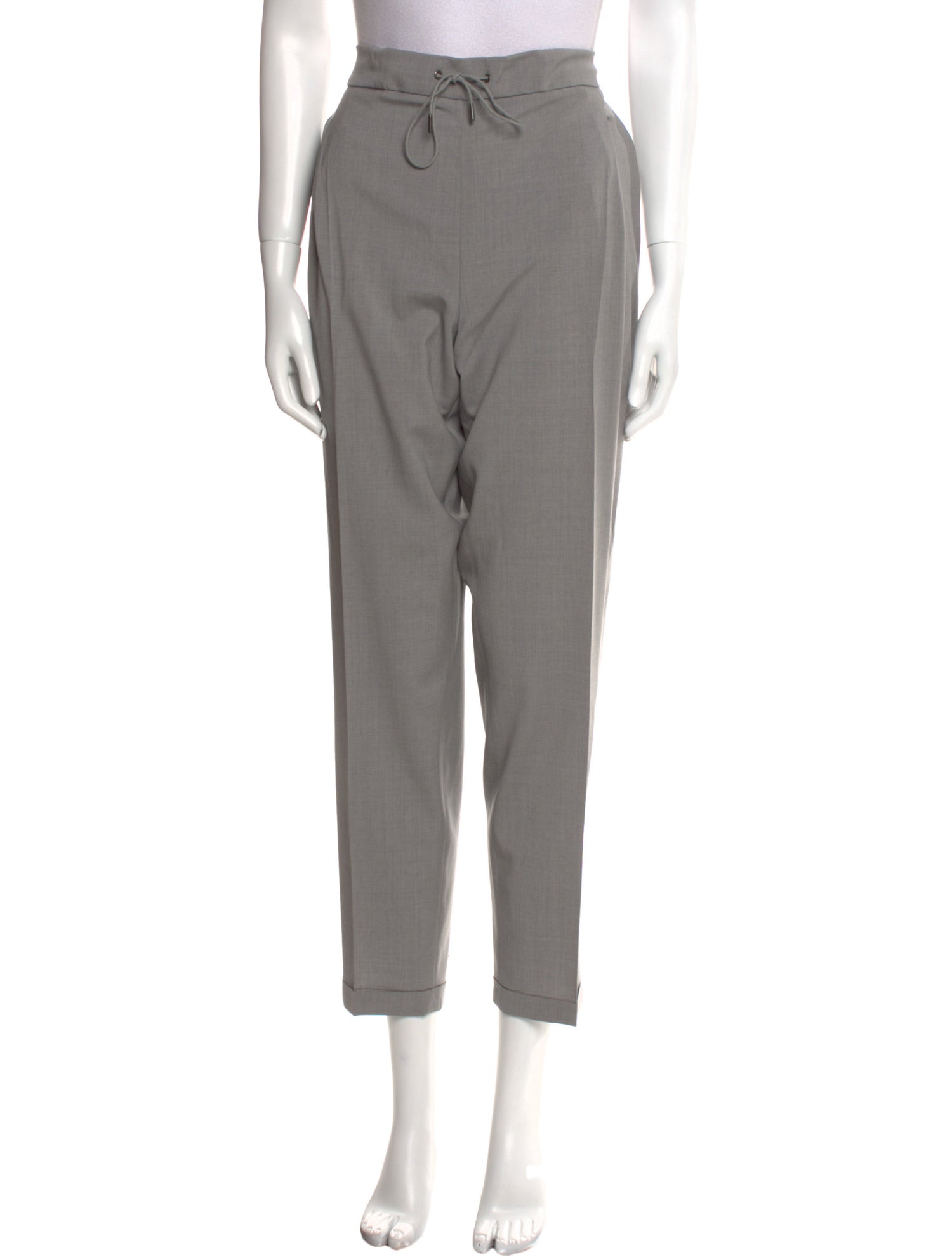 Fabiana Filippi Wool Straight Leg Pants