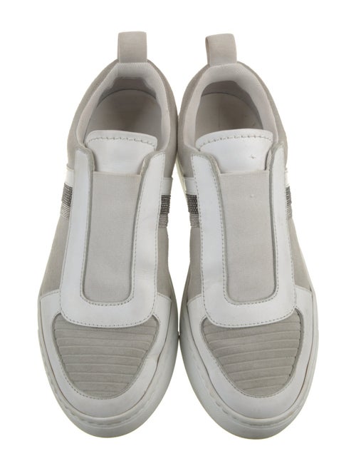 Fabiana Filippi Leather Printed Sneakers