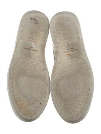 Fabiana Filippi Leather Printed Sneakers