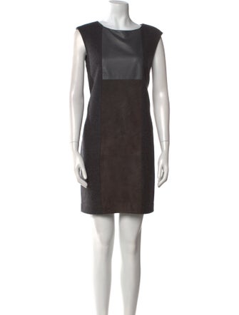 Fabiana Filippi Merino Wool Mini Dress