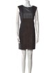Fabiana Filippi Merino Wool Mini Dress