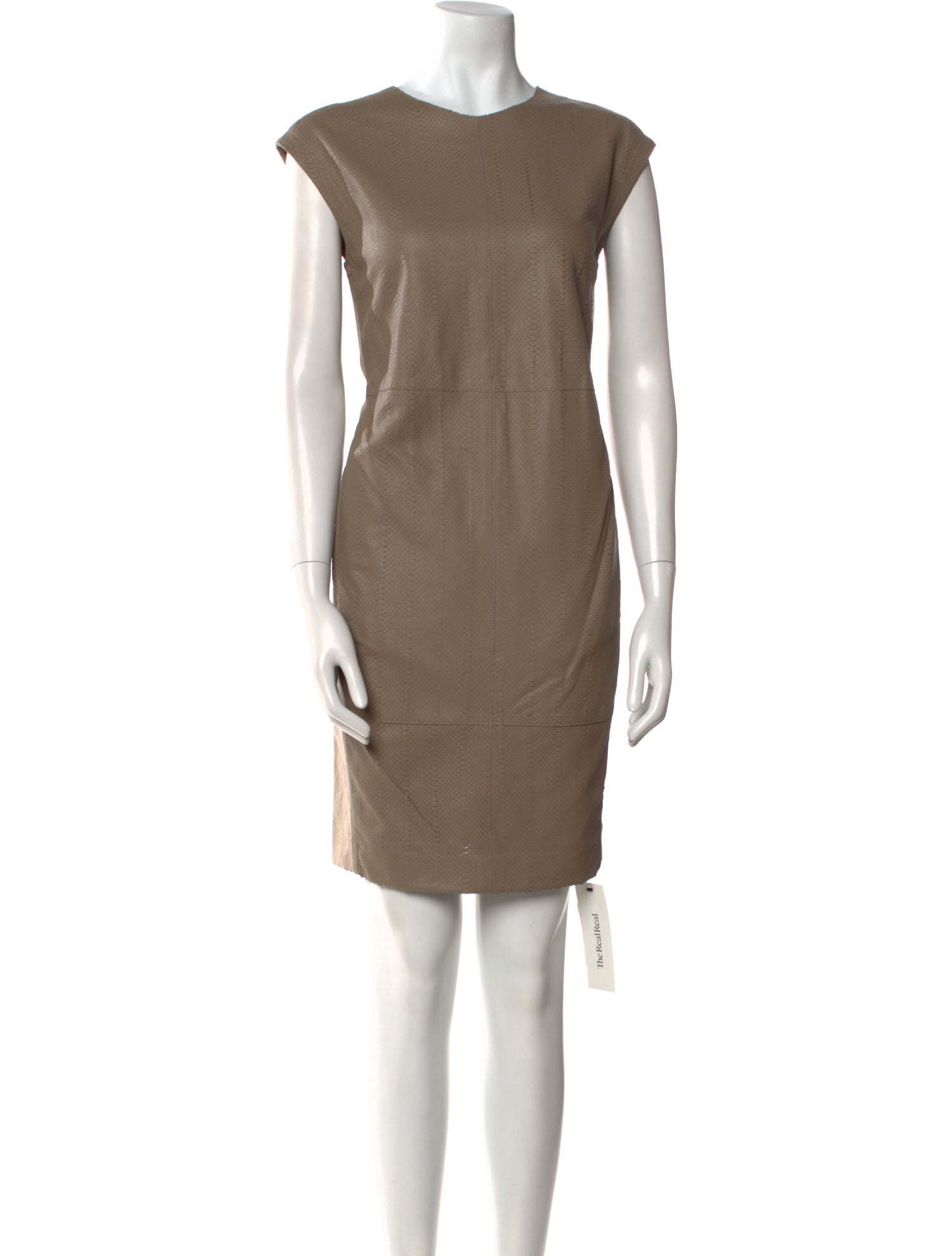 Fabiana Filippi Crew Neck Mini Dress