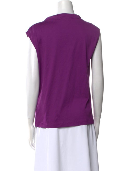 Fabiana Filippi Cowl Neck Sleeveless Top