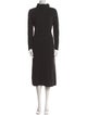 Fabiana Filippi Virgin Wool Long Dress