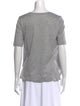 Fabiana Filippi V-Neck Short Sleeve T-Shirt