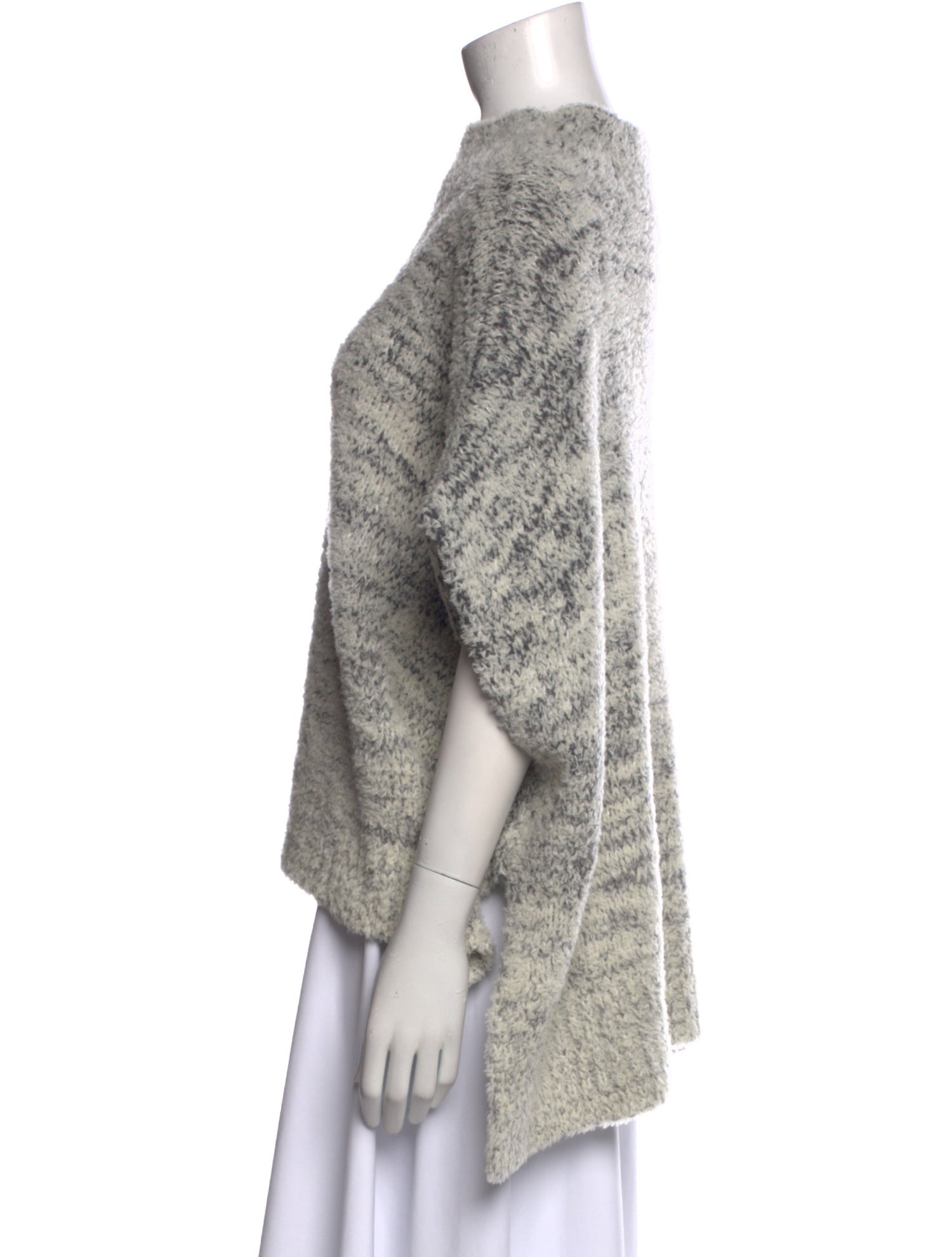 Fabiana Filippi Striped Mock Neck Sweater