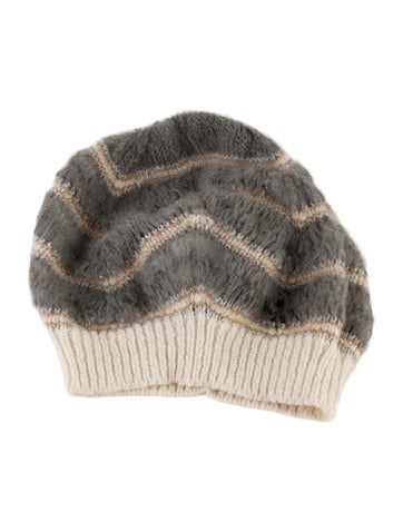 Fabiana Filippi Hats Alpaca Knitted Beanie