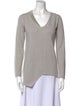 Fabiana Filippi Merino Wool V-Neck Top