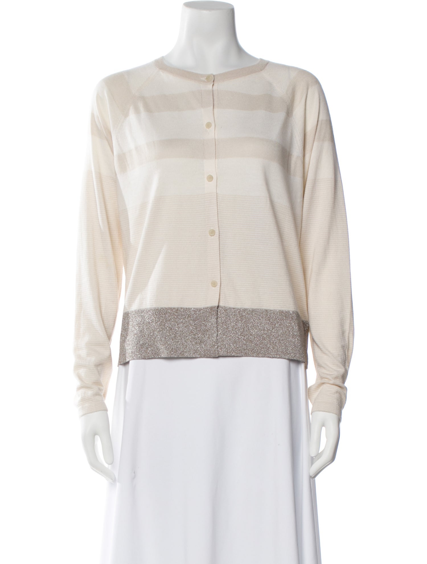 Fabiana Filippi Cashmere Striped Sweater